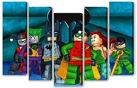 Модульная картина - LEGO Batman: The Videogame
