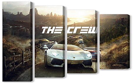 Модульная картина - The Crew
