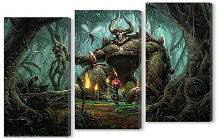 Модульная картина - Diablo II
