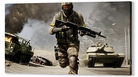 Постер (плакат) - Battlefield: Bad Company 2
