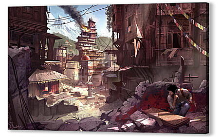 Постер (плакат) - Uncharted 2: Among Thieves
