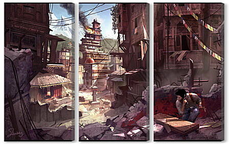 Модульная картина - Uncharted 2: Among Thieves
