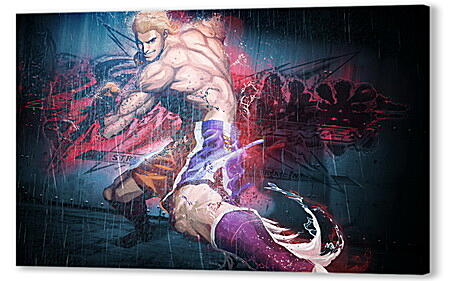 Постер (плакат) - Street Fighter X Tekken
