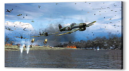 Постер (плакат) - World Of Warplanes
