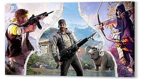 Постер (плакат) - Far Cry 4
