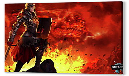 Постер (плакат) - The Witcher: Battle Arena
