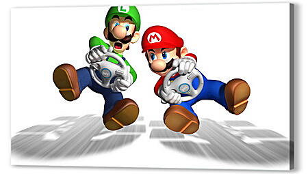 Постер (плакат) - Mario Kart Wii
