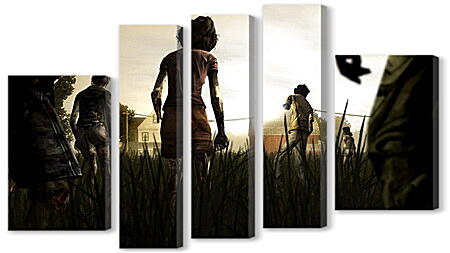 Модульная картина - The Walking Dead

