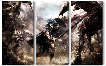 Модульная картина - Warriors: Legends Of Troy

