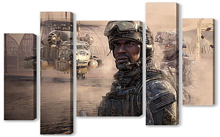Модульная картина - Call Of Duty 4: Modern Warfare

