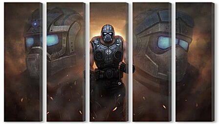 Модульная картина - Gears Of War 3