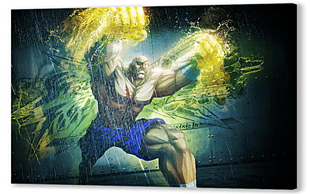 Постер (плакат) - Street Fighter X Tekken