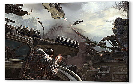 Постер (плакат) - Gears Of War 2