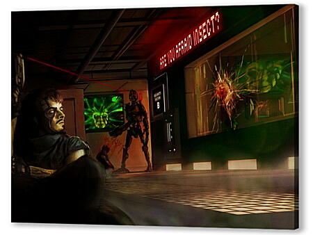 Постер (плакат) - System Shock 2