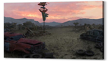 Постер (плакат) - Fallout: New Vegas
