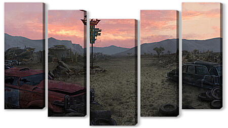 Модульная картина - Fallout: New Vegas
