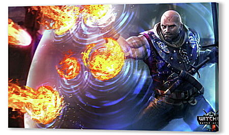 Постер (плакат) - The Witcher: Battle Arena
