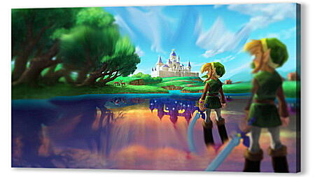 Постер (плакат) - The Legend Of Zelda: A Link Between Worlds
