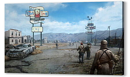 Постер (плакат) - Fallout: New Vegas
