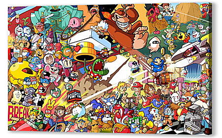 Постер (плакат) - Nintendo
