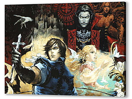 Постер (плакат) - Castlevania: The Dracula X Chronicles
