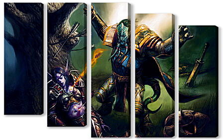 Модульная картина - World Of Warcraft: Trading Card Game
