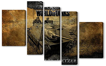 Модульная картина - World Of Tanks
