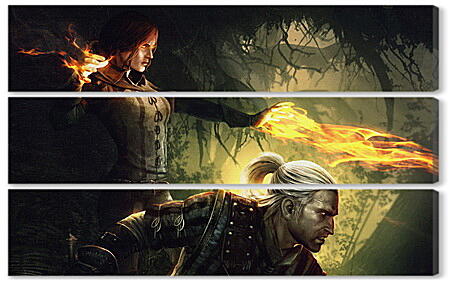 Модульная картина - The Witcher 2: Assassins Of Kings
