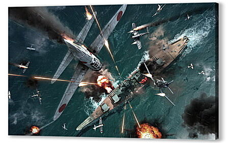 Постер (плакат) - Battlestations: Pacific
