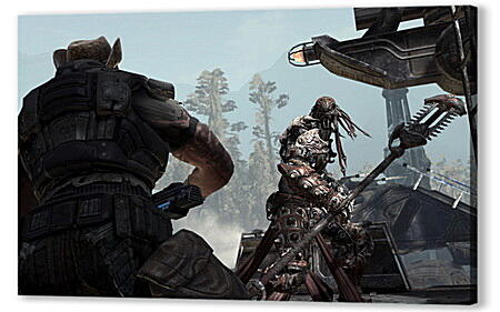 Постер (плакат) - Gears Of War 2
