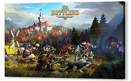 Постер (плакат) - The Settlers - Kingdoms Of Anteria
