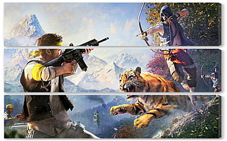 Модульная картина - Far Cry 4
