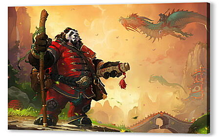 Постер (плакат) - World Of Warcraft: Mists Of Pandaria