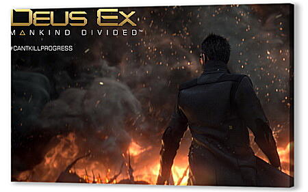 Постер (плакат) - Deus Ex: Mankind Divided
