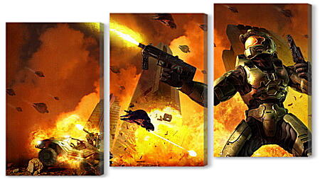 Модульная картина - Halo 2
