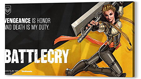 Постер (плакат) - Battlecry
