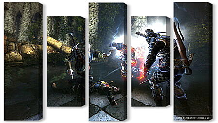 Модульная картина - The Witcher 2: Assassins Of Kings
