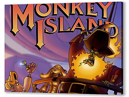 Постер (плакат) - The Curse Of Monkey Island
