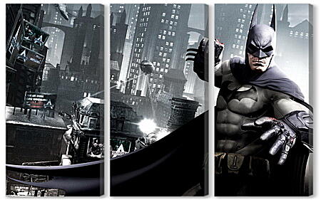 Модульная картина - Batman: Arkham City
