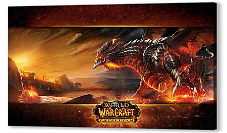 Постер (плакат) - World Of Warcraft: Cataclysm
