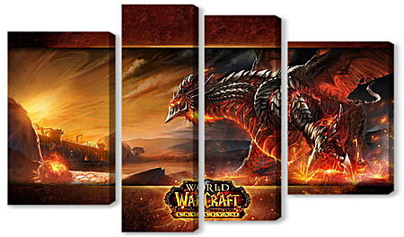 Модульная картина - World Of Warcraft: Cataclysm
