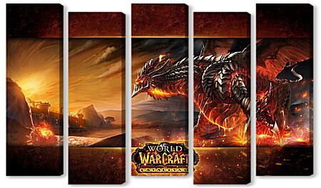 Модульная картина - World Of Warcraft: Cataclysm
