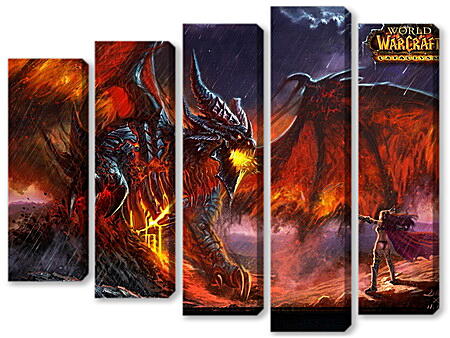 Модульная картина - World Of Warcraft: Cataclysm
