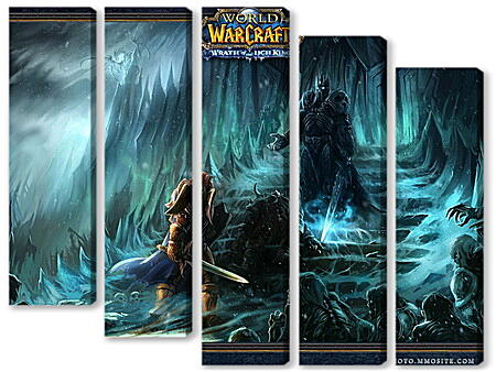 Модульная картина - World Of Warcraft: Wrath Of The Lich King
