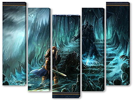 Модульная картина - World Of Warcraft: Wrath Of The Lich King
