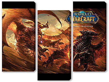 Модульная картина - World Of Warcraft
