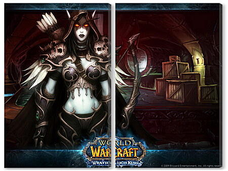 Модульная картина - World Of Warcraft: Wrath Of The Lich King
