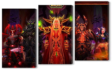 Модульная картина - World Of Warcraft: The Burning Crusade
