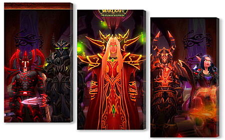 Модульная картина - World Of Warcraft: The Burning Crusade
