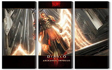 Модульная картина - Diablo III

